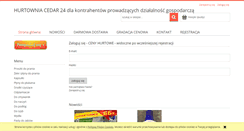 Desktop Screenshot of cedar24.pl