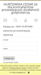 Mobile Screenshot of cedar24.pl